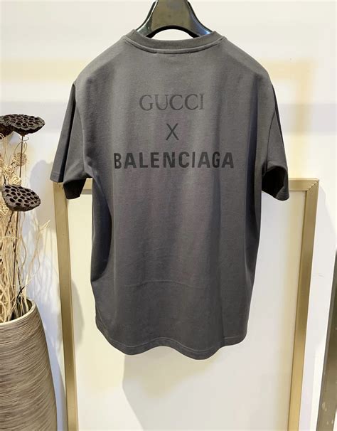 balenciaga gucci t-shirt|gucci and balenciaga bag.